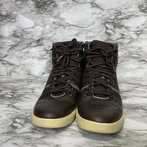 Timberland Men\'s Black and Brown Boots leather sneakers size 10 main image 10